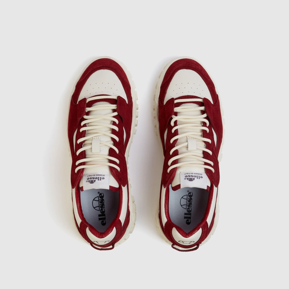 LSR Trainer Luxe für Herren Cremeweiss/Rot