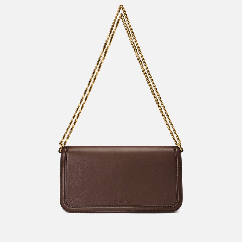 Lauren Ralph Lauren Sawyer Medium Nappa Leather Shoulder Bag