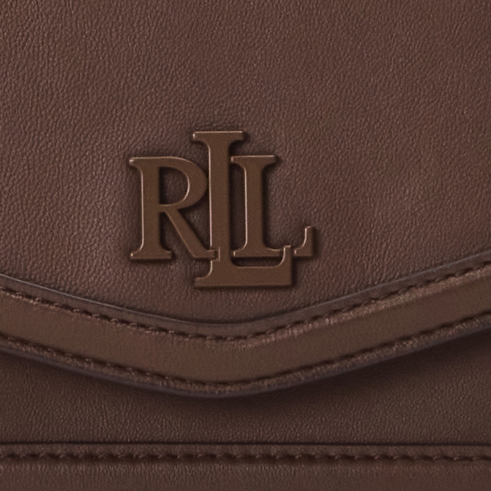 Lauren Ralph Lauren Sawyer Medium Nappa Leather Shoulder Bag