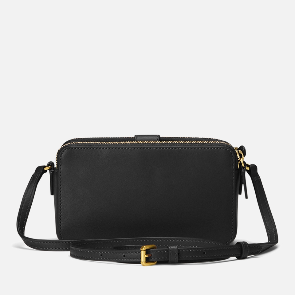Lauren Ralph Lauren Medium Strap Leather Wallet On Chain
