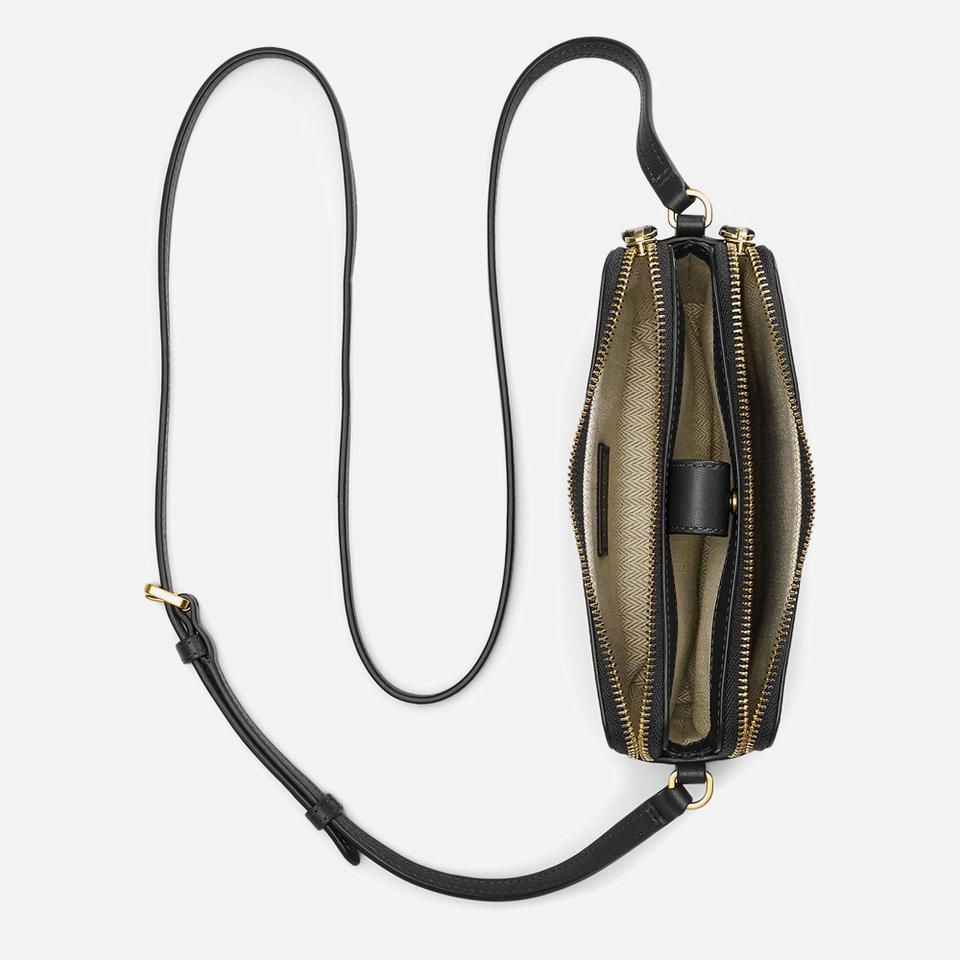 Lauren Ralph Lauren Medium Strap Leather Wallet On Chain