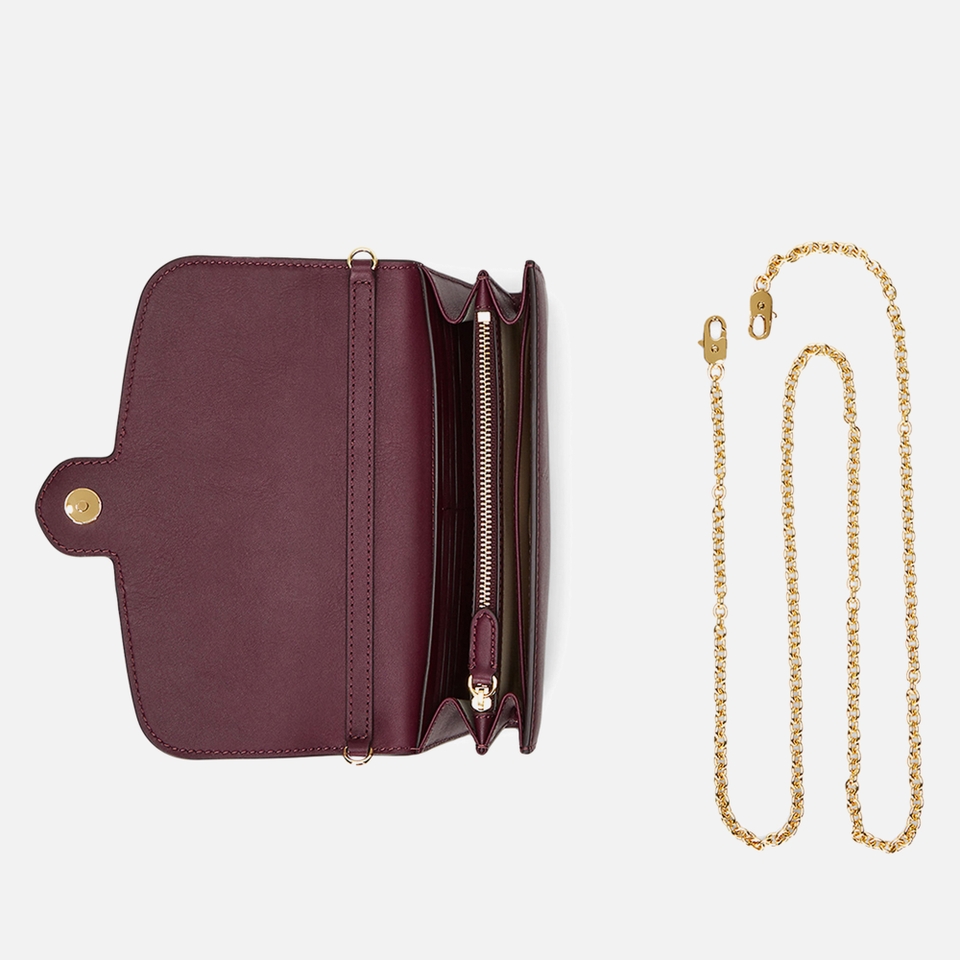 Lauren Ralph Lauren Adair Small 20 Leather Crossbody Bag