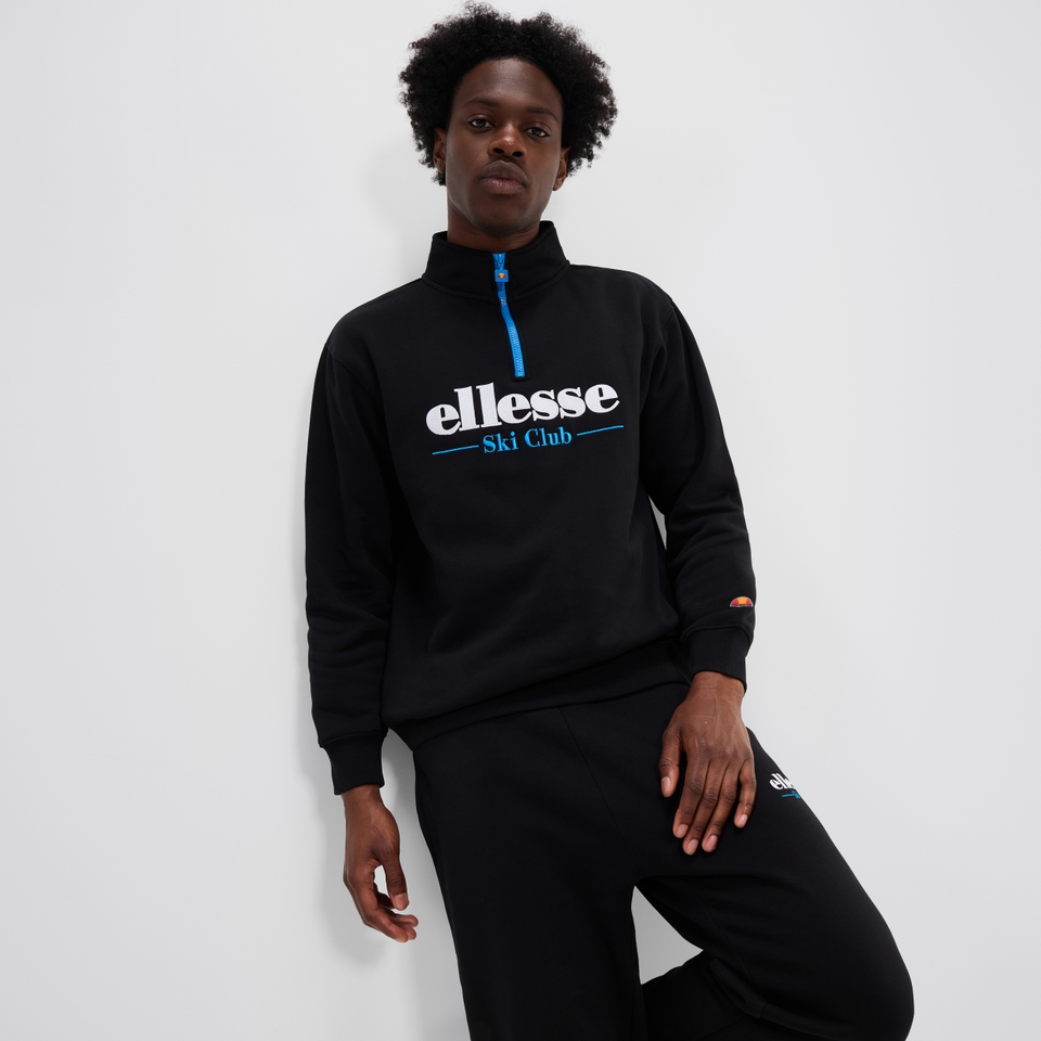 Men's Baleor 1/4 Zip Top Black