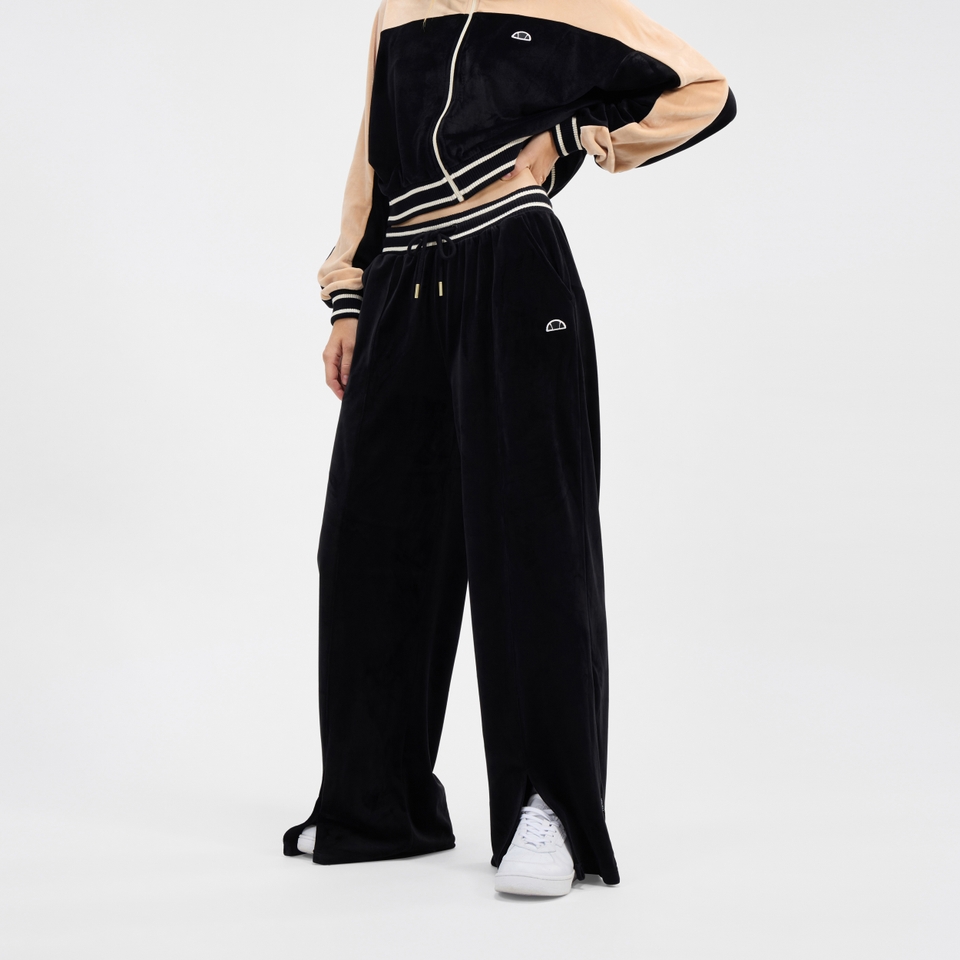 Women's Velvet Track Pant Black