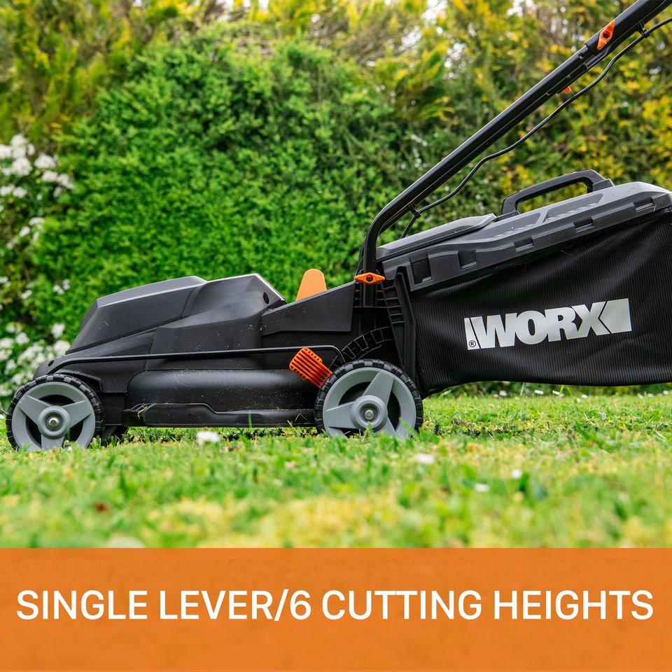 Worx WG713E.1 1200W Corded Lawn Mower 34cm Homebase