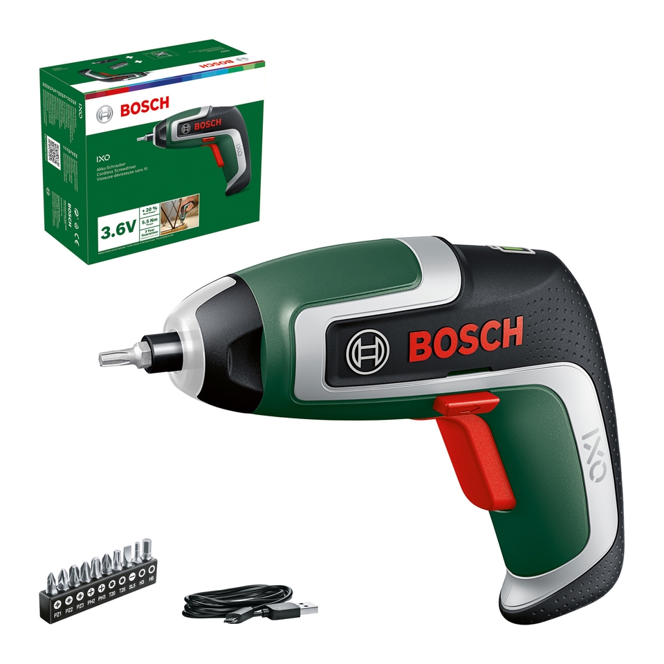 Bosch IXO 7 3.6V Cordless Screwdriver Homebase