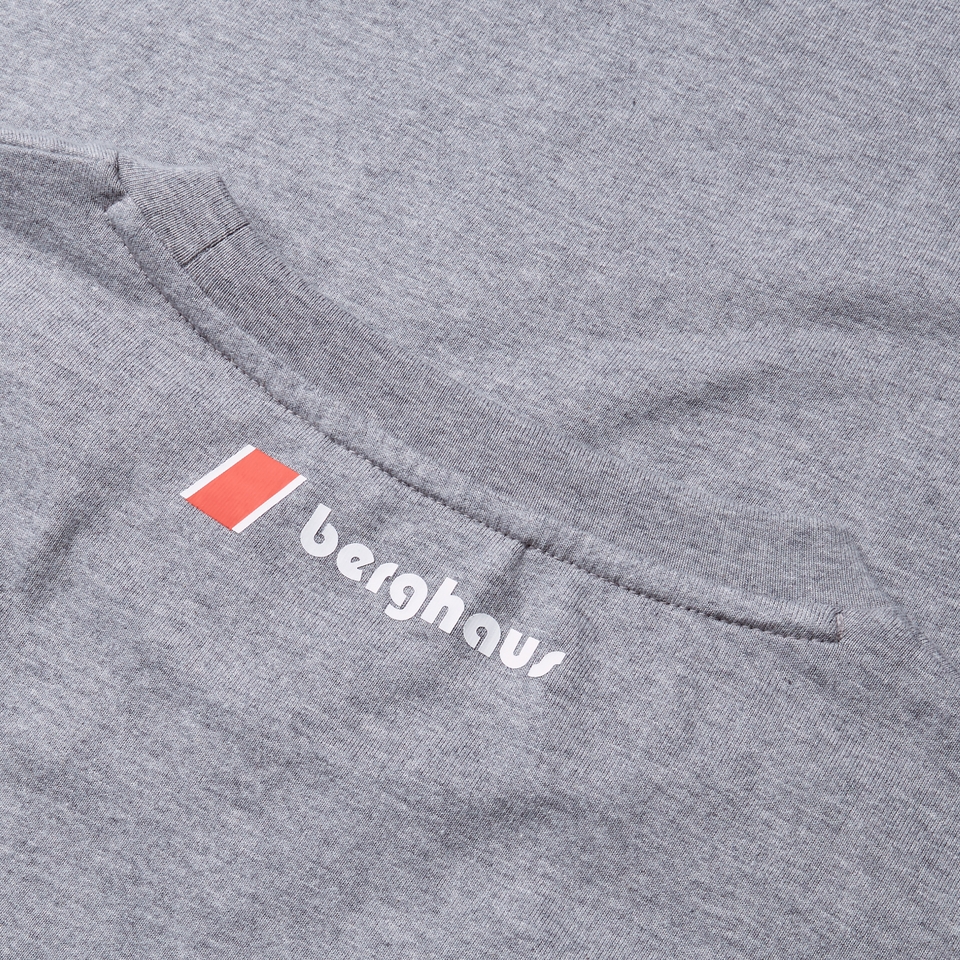 BERGHAUS U BERGHAUS TRI COLOUR TEE DKGRY/DKGRY