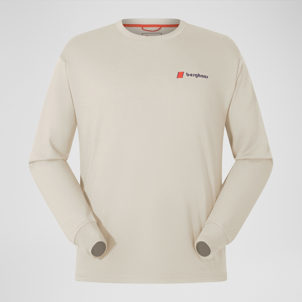 Langarm Mera Peak Unisex-Shirt Grau