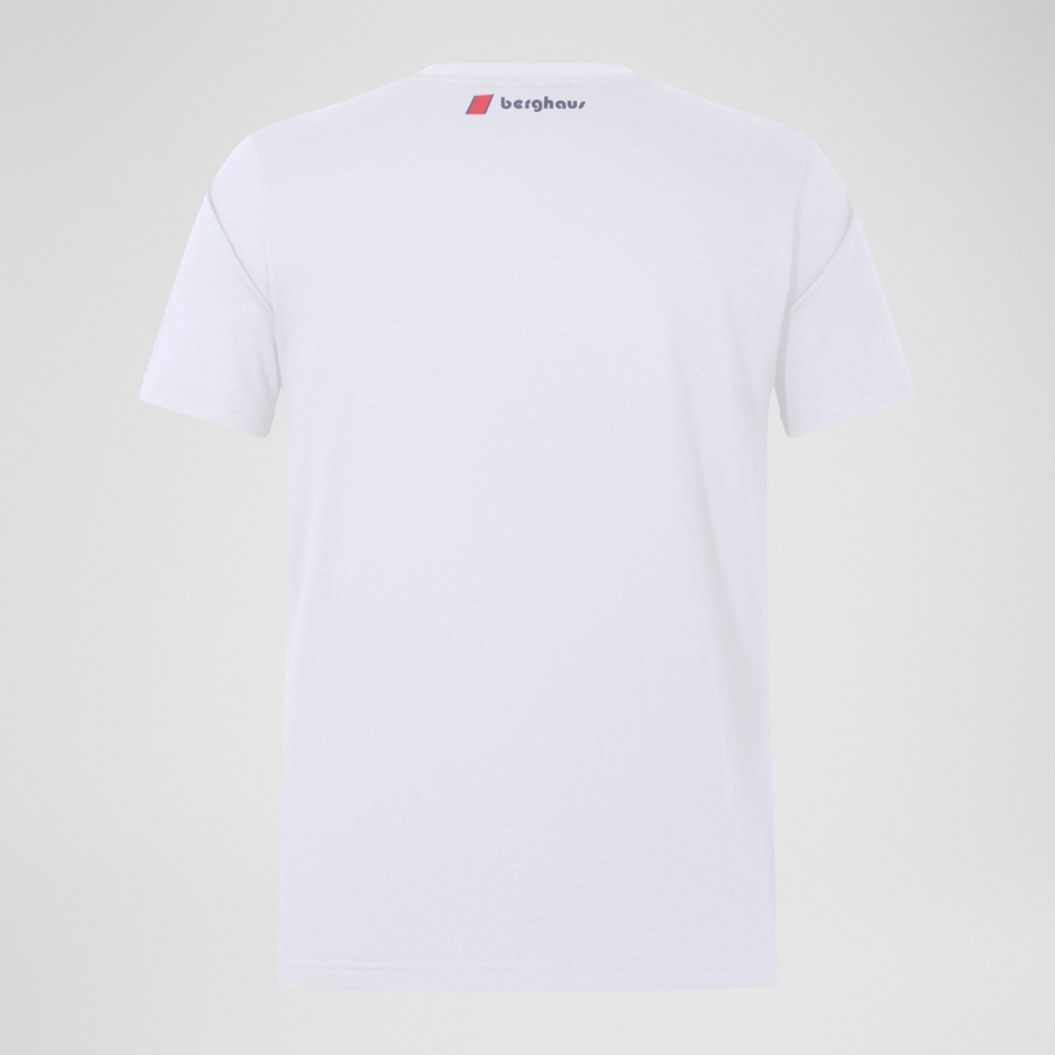 Unisex Tri Colour Tee - White