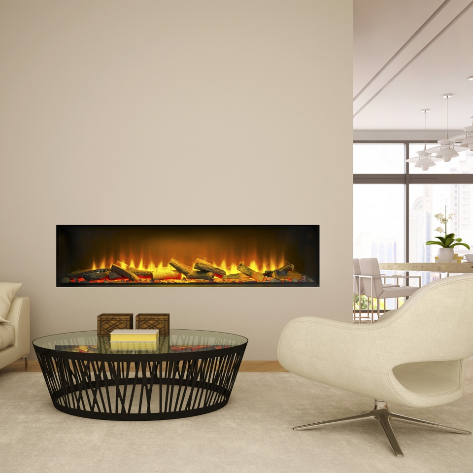 Acantha Aspire 125 Fully Inset Media Wall Electric Fire