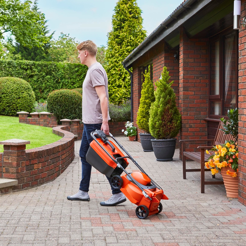Flymo SimpliStore 300 Li Cordless Rotary Lawnmower 40V Homebase