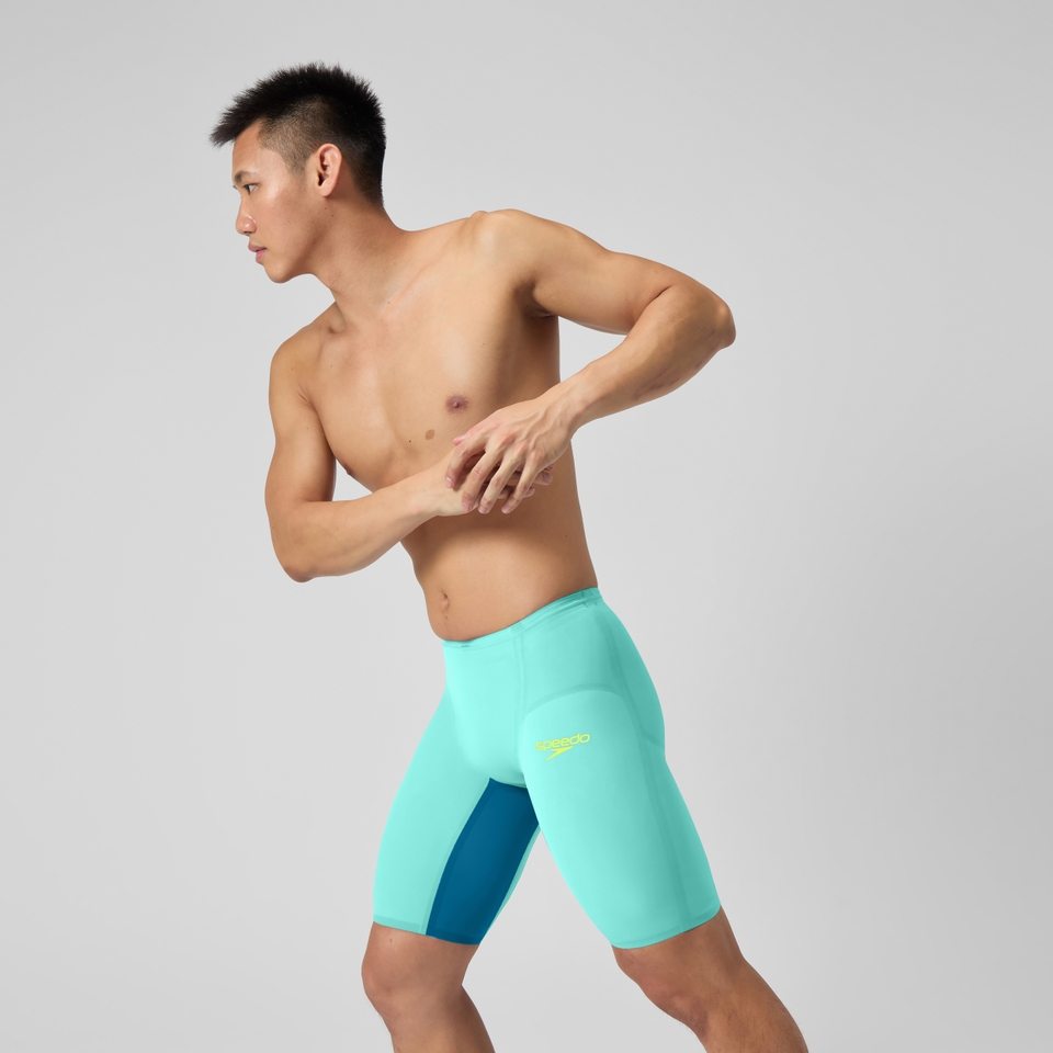 Men's Fastskin LZR Pure Valor 2.0 High Waisted Jammer Arctic Glass