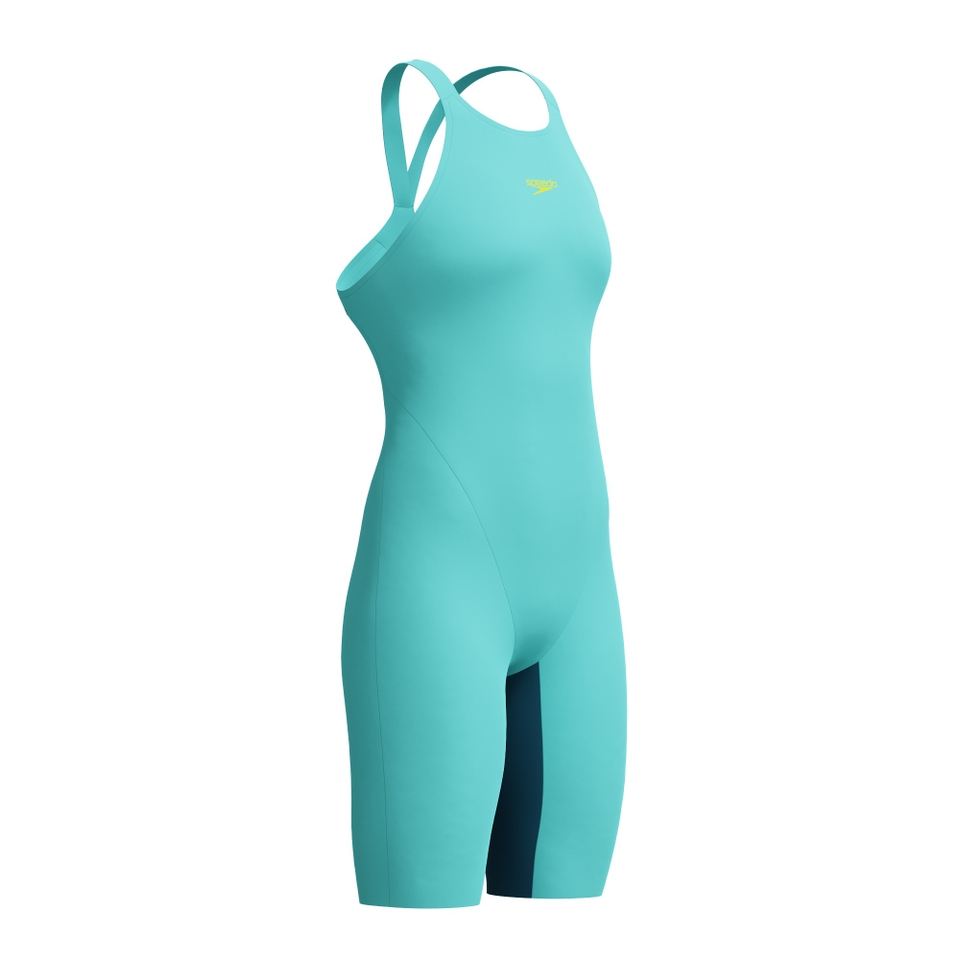 Genouillère à dos ouvert Fastskin LZR Pure Valor 2.0 pour femmes, verre arctique