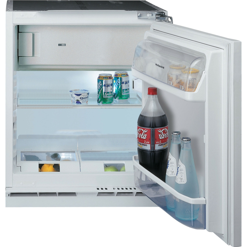 Hotpoint HBUF011.UK Integrated Under Counter Fridge with Ice Box - Fixed Door Fixing Kit