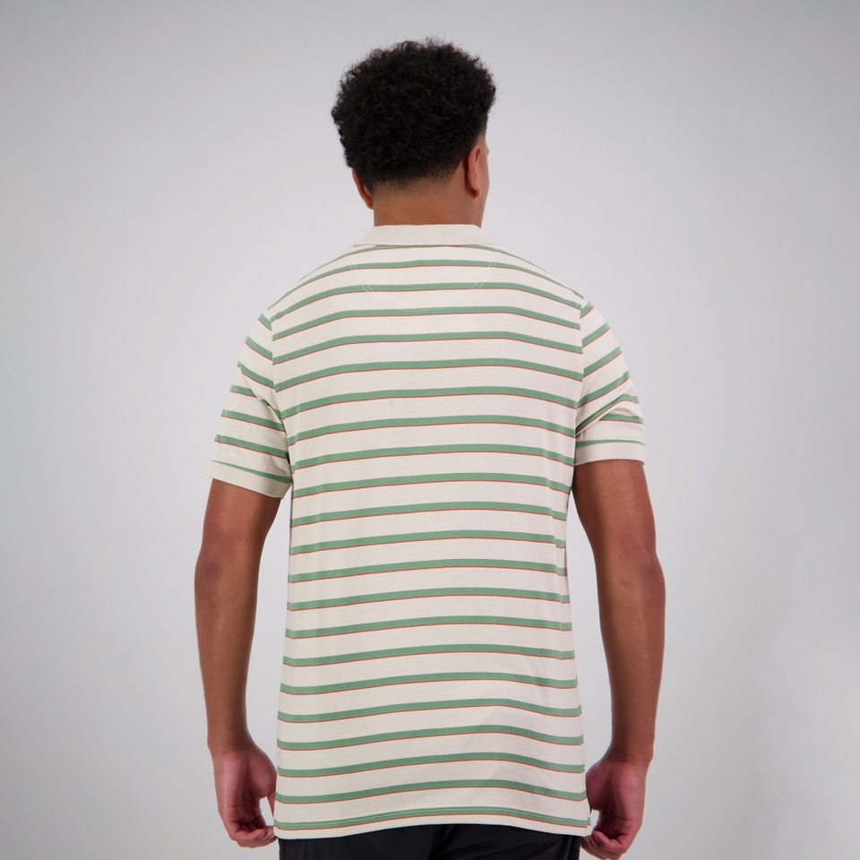 CCC YARN DYE POLO SILVER LINING