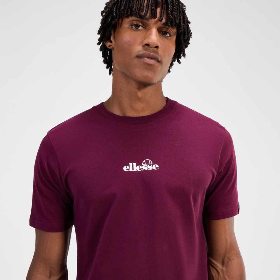 T-Shirt Ollio für Herren Burgunderrot