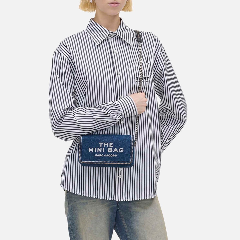 Marc Jacobs The Denim Chain Mini Bag
