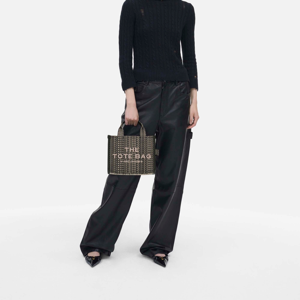 Marc Jacobs The Monogram Jacquard Small Tote Bag