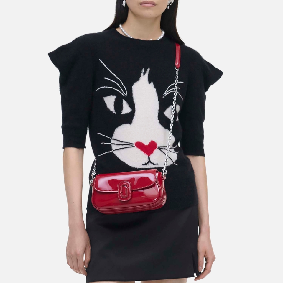 Marc Jacobs The Patent Leather Clover Shoulder Bag