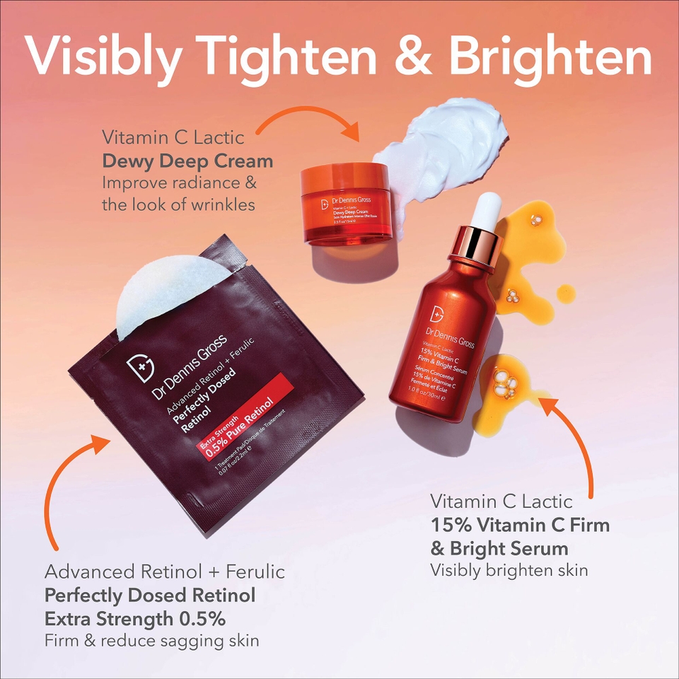 Dr Dennis Gross Skincare Bright and Tight Delights ($151