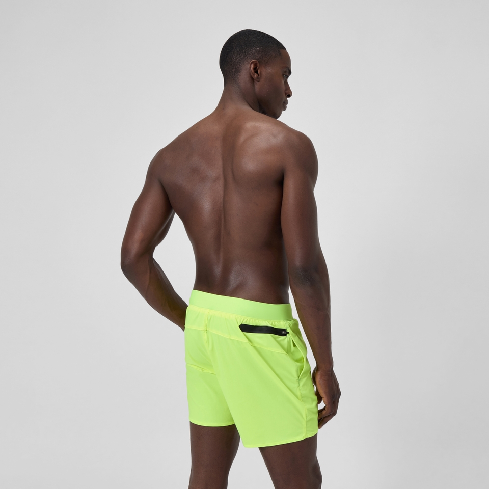 Lookout Einfarbige Badeshorts 40 cm Gelb für Herren