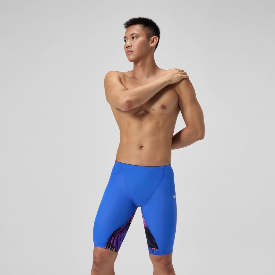 Men's Fastskin LZR Pro 2.0 Printed Jammer Blue