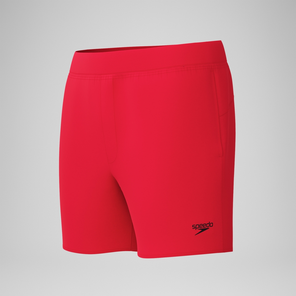 Men's The Lookout Volley 16" Swim Trunks Red