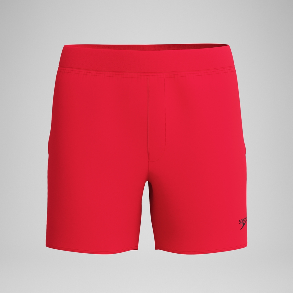 Men's The Lookout Volley 16" Swim Trunks Red