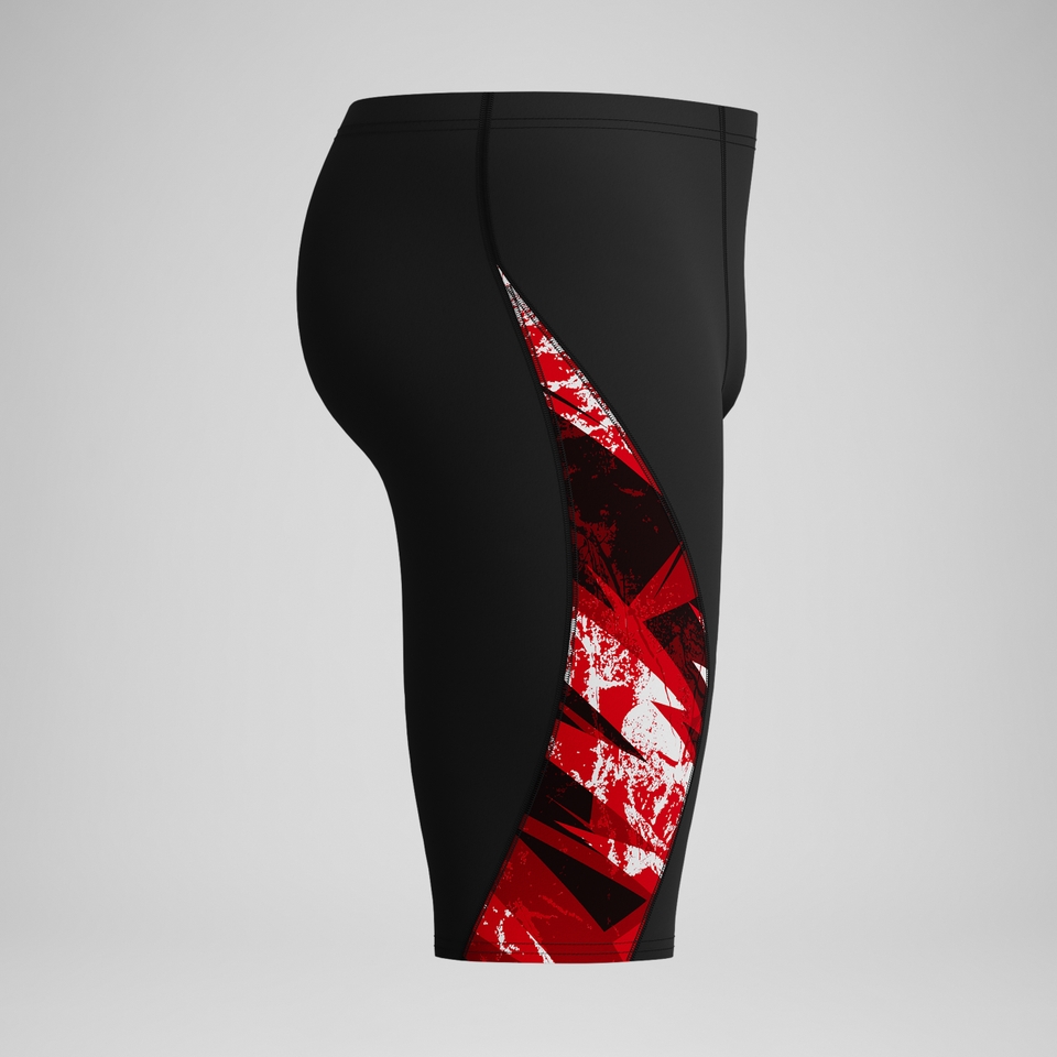 Boys Bolted Splice Jammer Black/Red