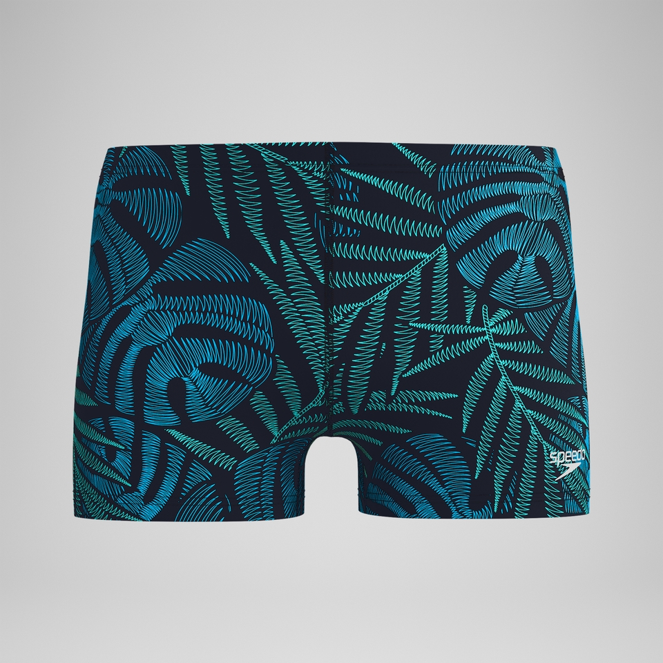 Beachstar Bedruckte Aquashorts Schwarz für Herren