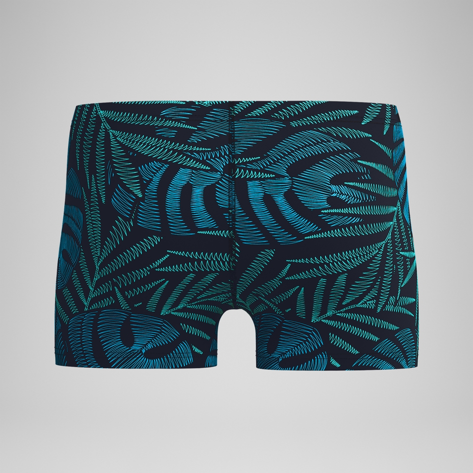 Beachstar Bedruckte Aquashorts Schwarz für Herren