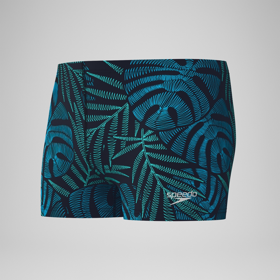 Beachstar Bedruckte Aquashorts Schwarz für Herren