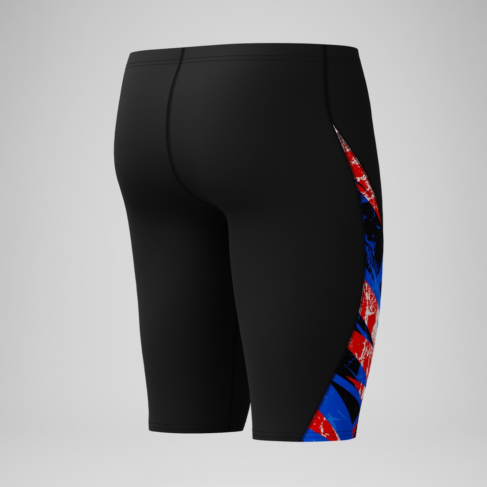 Boys Bolted Splice Jammer Black/Red