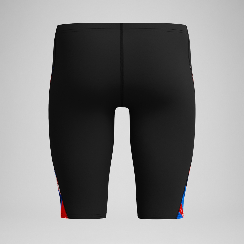 Boys Bolted Splice Jammer Black/Red