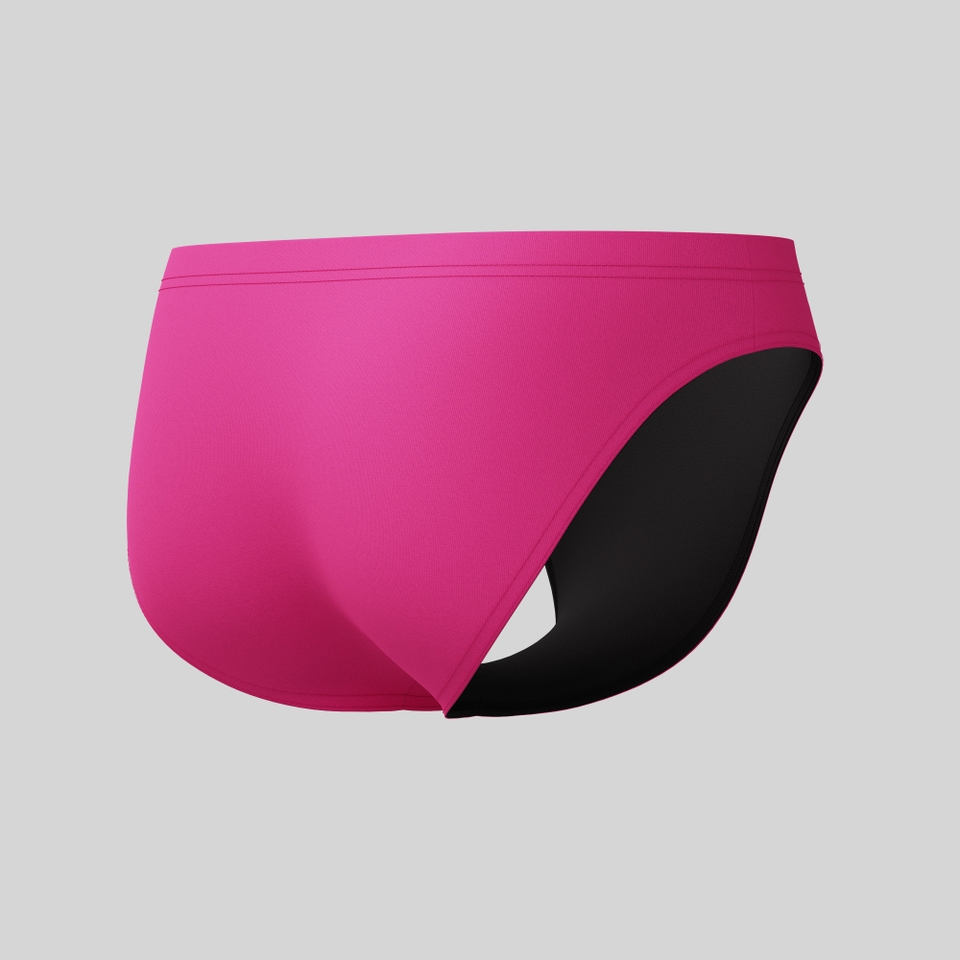 Men's Solid Beachstar 2" Brief Pink