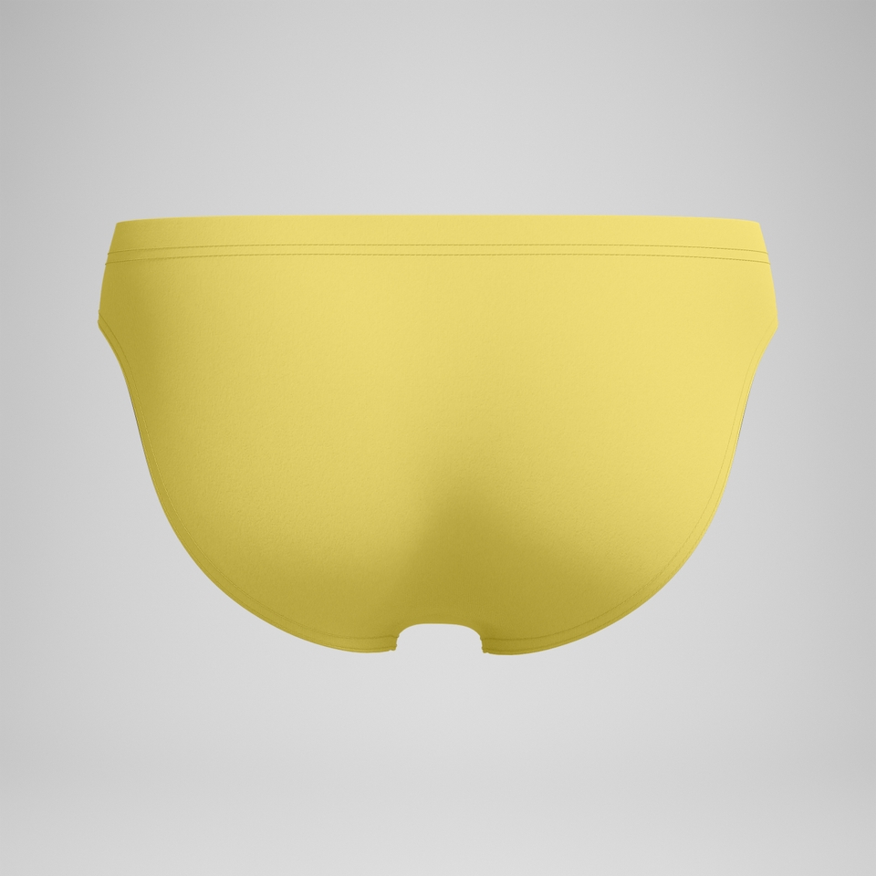 Men's Solid Beachstar 2" Brief Yellow