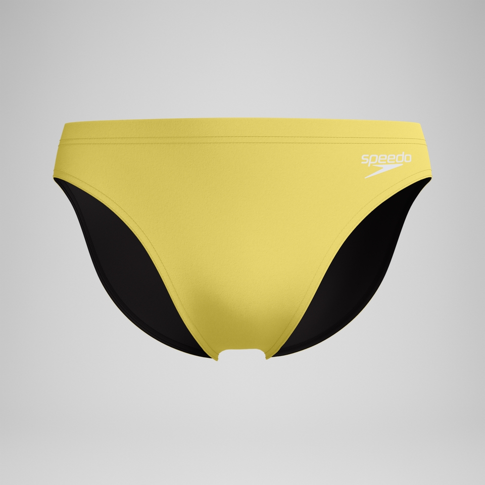 Men's Solid Beachstar 2" Brief Yellow