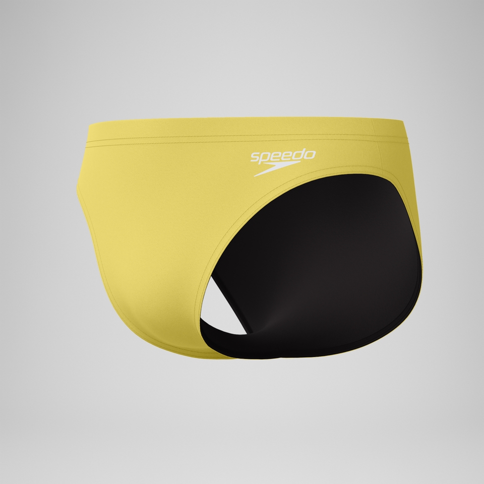 Men's Solid Beachstar 2" Brief Yellow