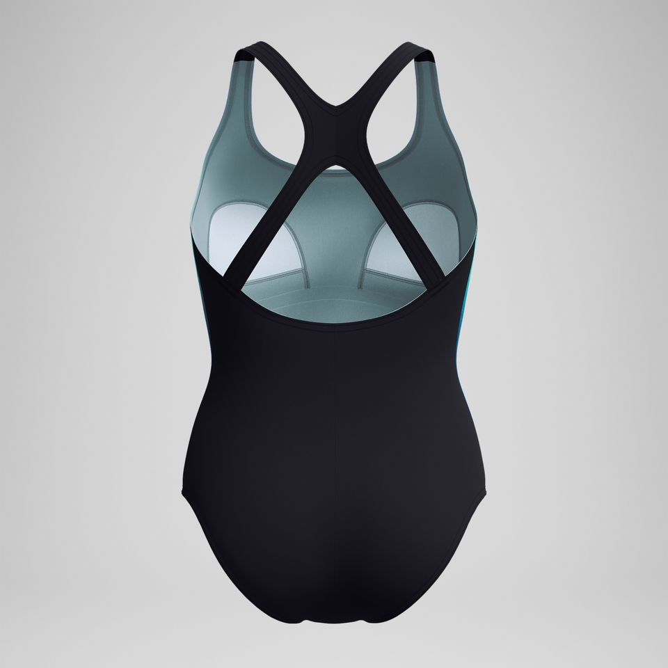 Women's Ombre Ultraback One Piece Black/Blue