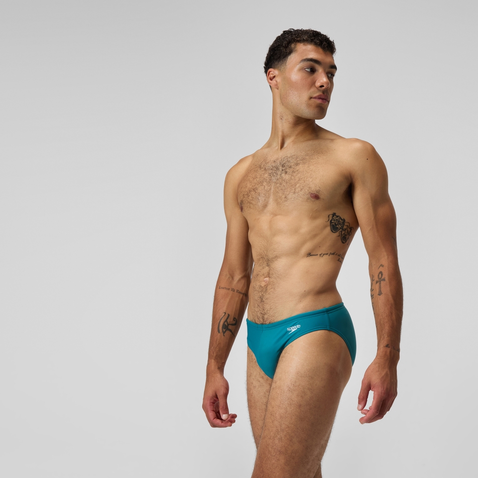 Men's Solar 2" Brief Green