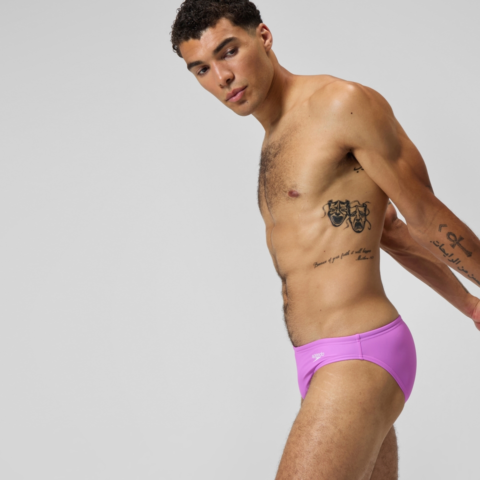 Short de bain Solar 5 cm, hommes, rose