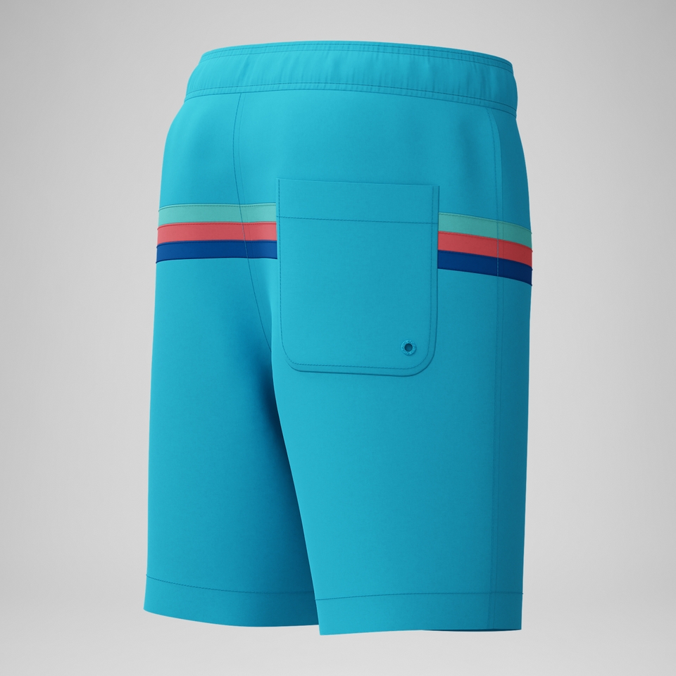 Kid's Colorblock Redondo Volley 15" Swim Trunks Blue