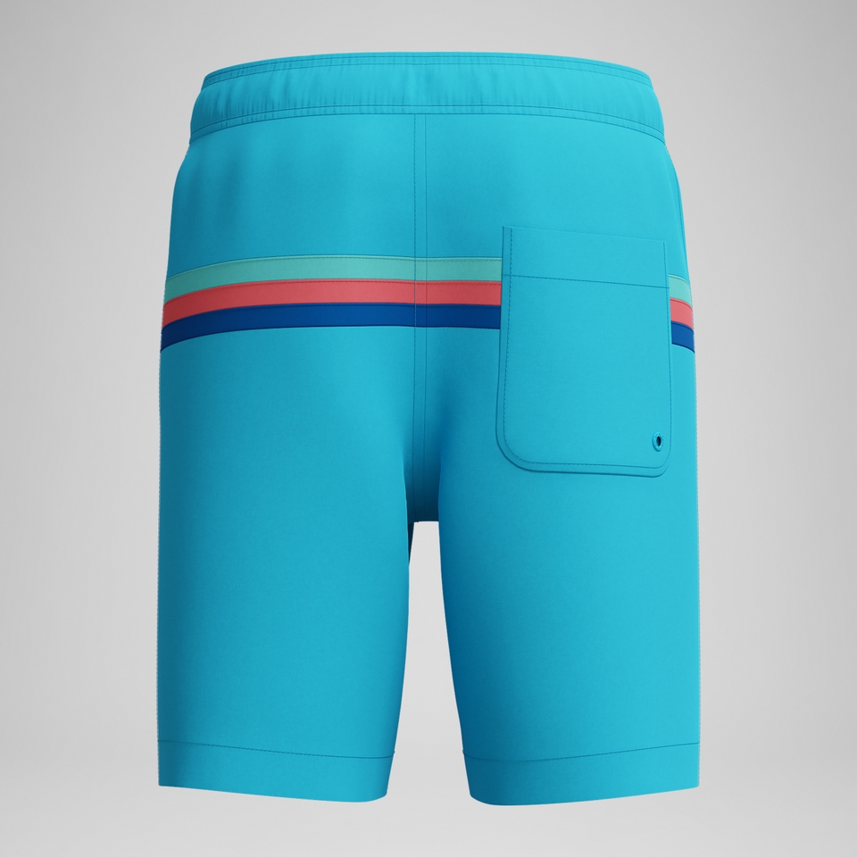Kid's Colorblock Redondo Volley 15" Swim Trunks Blue