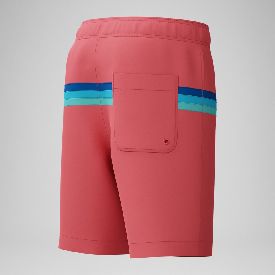 Kids's Colorblock Redondo Volley 15" Swim Trunks Pink/Blue