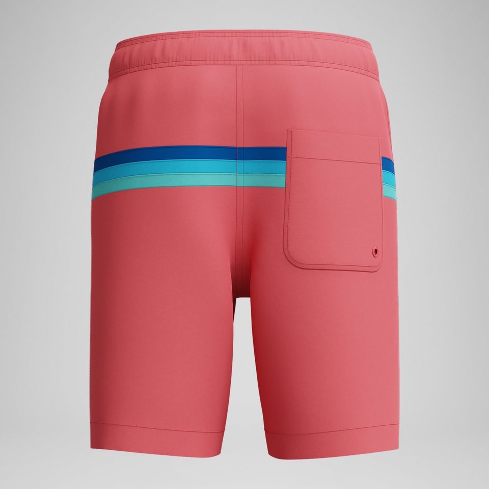 Kids's Colorblock Redondo Volley 15" Swim Trunks Pink/Blue