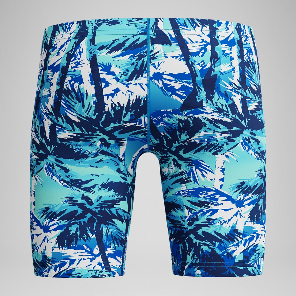 Boy's Print Jammer Blue
