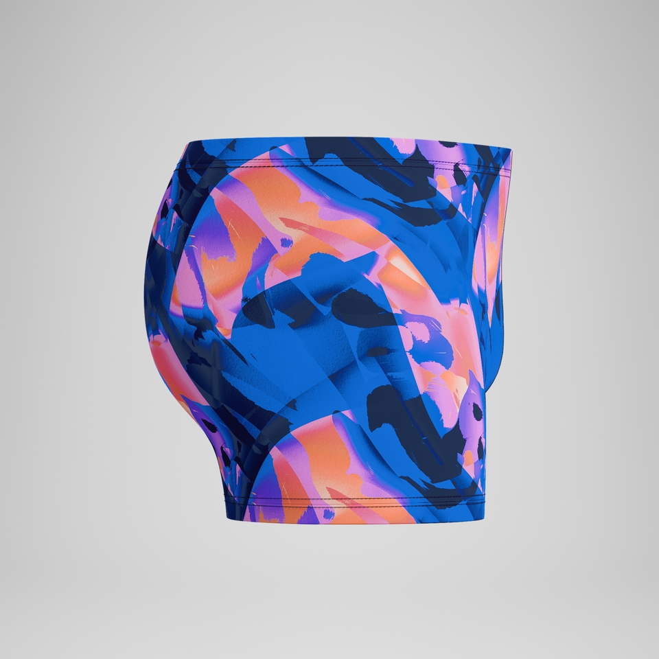Beachstar Bedruckte Aquashorts Blau/Pink für Herren