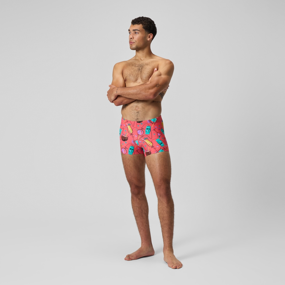 Beachstar Bedruckte Aquashorts Orange für Herren