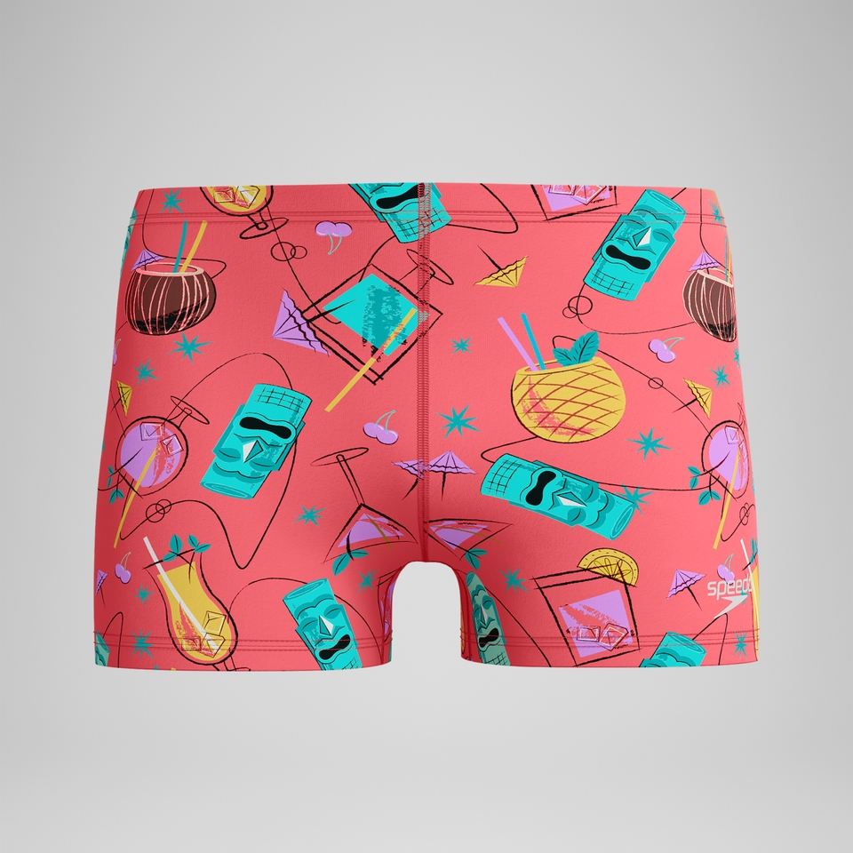 Men's Print Beachstar Square Leg Pink