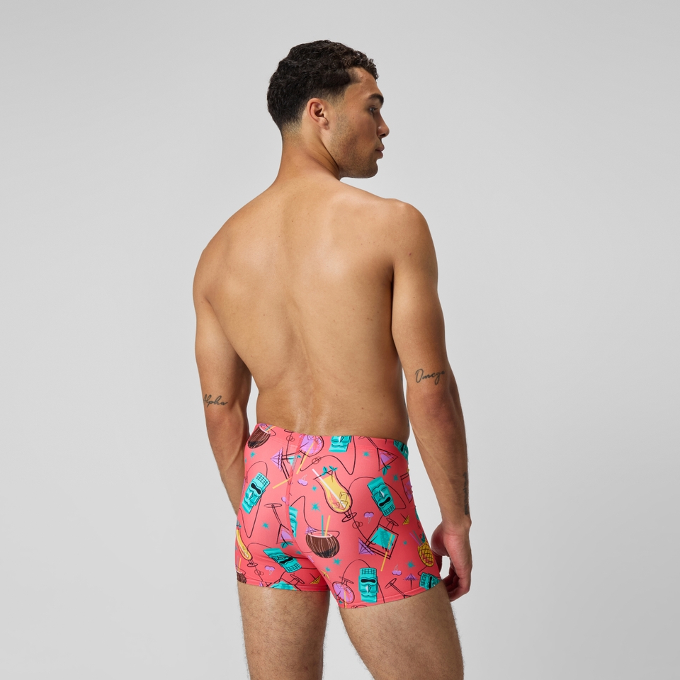 Beachstar Bedruckte Aquashorts Orange für Herren